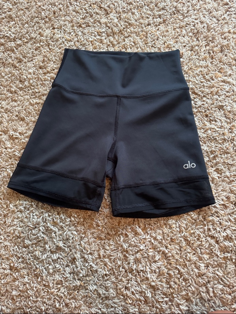 Alo Yoga - High-Rise Mesh Bike Shorts